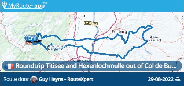 Titisee and Hexenlochmulle roundtrip out of Col de Bussang